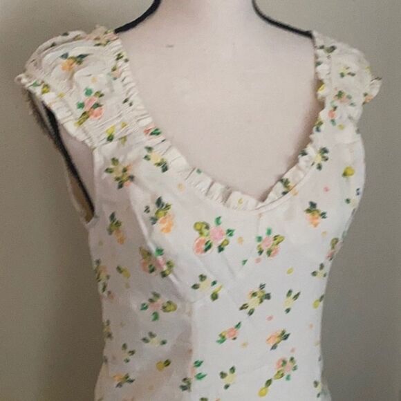 NWT Free People Like A Lady Printed Mini Dress L - Picture 4 of 13